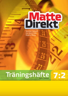 Matte Direkt Träningshäfte 7:2 