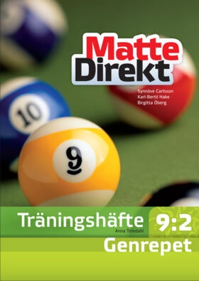 Matte Direkt Träningshäfte 9:2