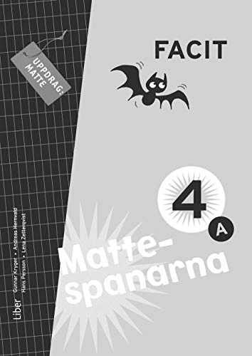 Mattespanarna 4A Facit