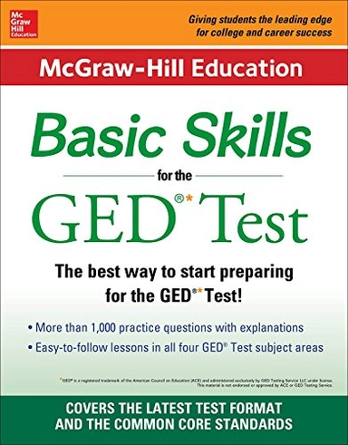 McGraw-Hill Education Basic Skills for the GED Test; Mcgraw-Hill Education; 2015
