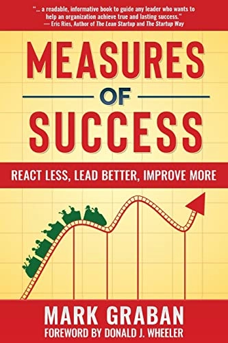 Measures of success : react less, lead better, improve more; Mark Graban; 2019
