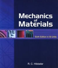 Mechanics of materials; R. C. Hibbeler, S. C Fan; 2005