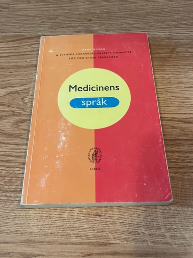 Medicinens språk; Hans Nyman (red.); 2001