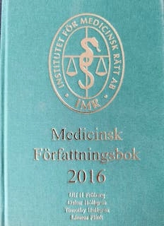 Medicinsk Författningsbok 2010