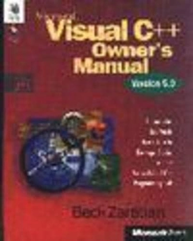 Microsoft Visual C++ owner's manual : version 5.0; Beck Zaratian; 1997