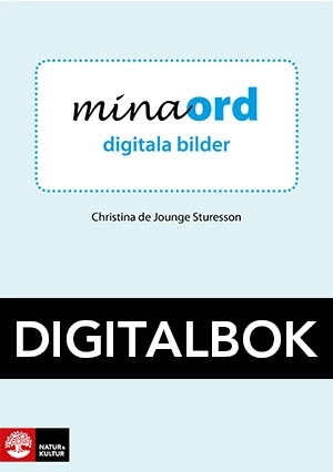 Mina ord Bildkort Digital; Christina de Jounge-Sturesson; 2015