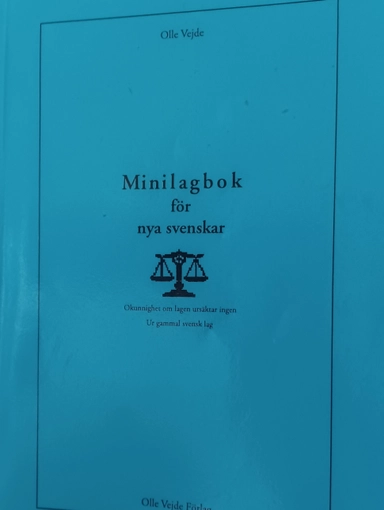 Minilagbok för nya svenskar