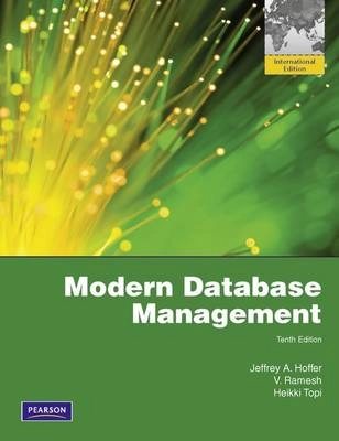 Modern Database Management Global Edition