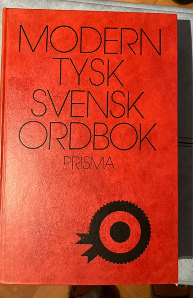 Modern tysk-svensk ordbok : Modernes deutsch-schwedisches Wörterbuch