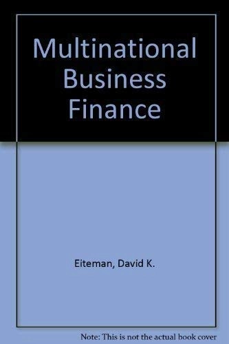 Multinational business finance