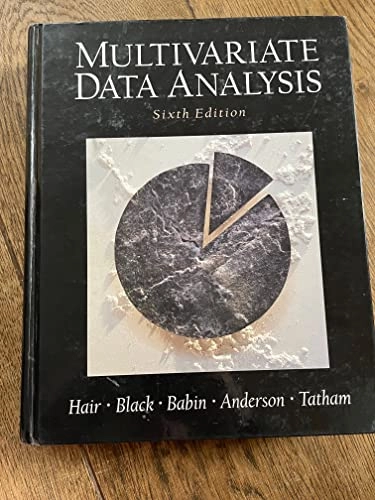 Multivariate data analysis