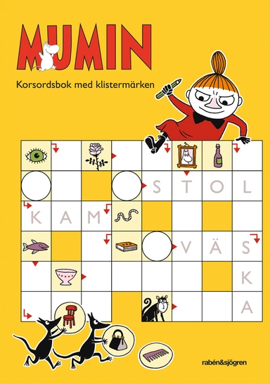 Mumin - Korsordsbok med klistermärken; Tove Jansson, Micaela Favilla; 2013