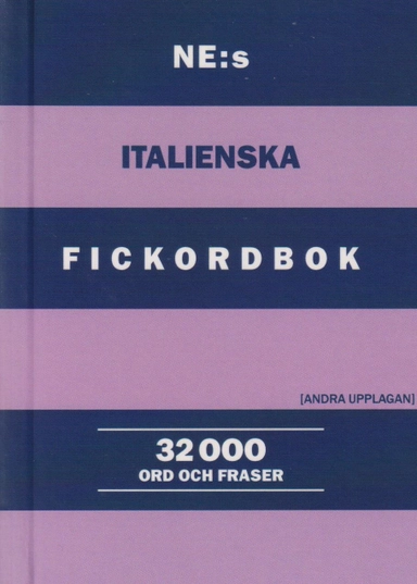 NE:s italienska fickordbok; Mathias Thiel, Marina Santini; 2023