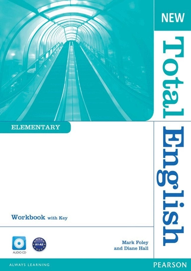 New Total English Elementary Workbook with Key and Audio CD Pack