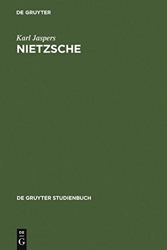 Nietzsche : Einführung in das Verständnis seines Philosophierens; Karl Jaspers; 1981