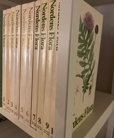 Nordens flora alla 10 böcker, utgivna olika år; Carl Axel Magnus Lindman; 1975