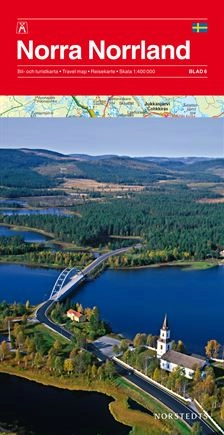 Norra Norrland Bil & Turistkarta Nr6 : 1:400000; Norstedts; 2011
