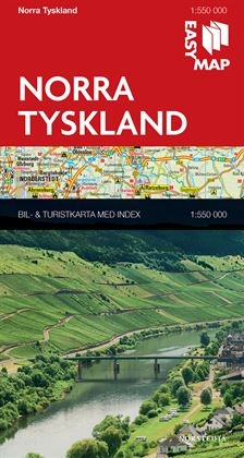 Norra Tyskland EasyMap : 1:550000; Norstedts kartor; 2015