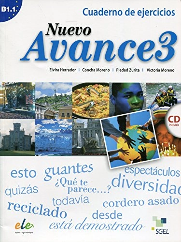 Nuevo Avance 3 - Cuaderno de Ejercicios: Student Exercises Book in Spanish; Elvira Harrador; 2012