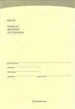 Nya SIT testblankett (50 st.); Britt Hellqvist; 2010