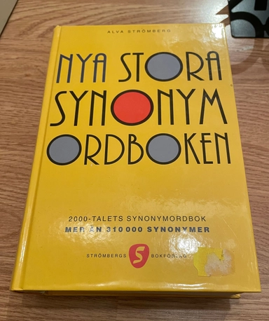 Nya stora synonymordboken; Alva Strömberg; 2000