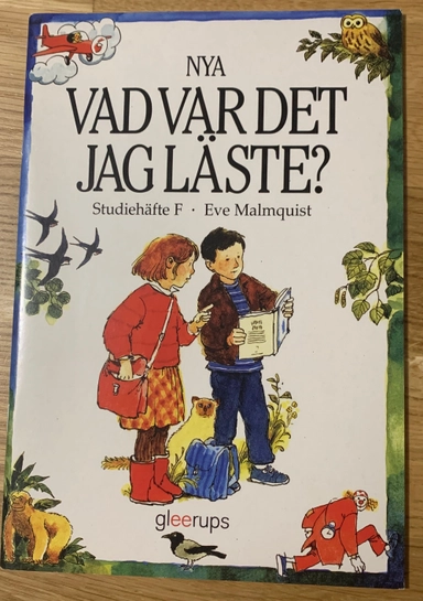 Nya vad var det jag läste F; Eve Malmquist; 1994