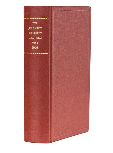 Nytt juridiskt arkiv Avd. 1, Rättsfall från Högsta domstolen 2020; Anders Knutsson; 2021