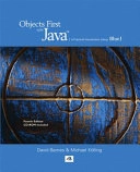 Objects First With Java