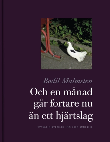 Och en månad går fortare nu än ett hjärtslag; Bodil Malmsten; 2012