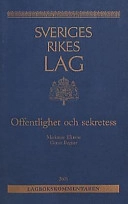 Offentlighet och sekretess; Norstedts Juridik; 2001
