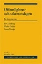 Offentlighets- och sekretesslagen Del 1-2
