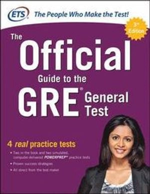 Official Guide to the GRE General Test; Educational Testing Service; 2017