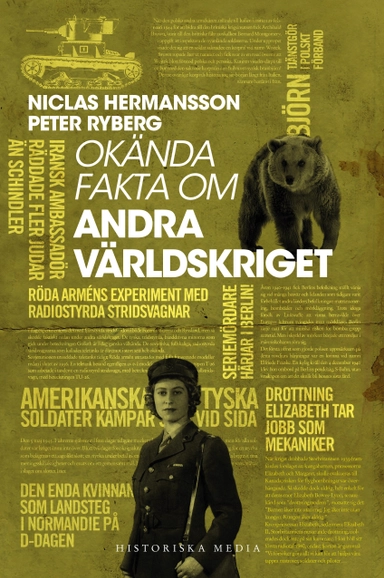 Okända fakta om andra världskriget; Niclas Hermansson, Peter Ryberg; 2018