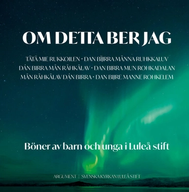 Om detta ber jag : böner av barn och unga i Luleå stift