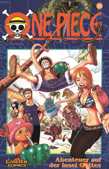 One Piece 26 : Äventyret på gudarnas ö; Eiichiro Oda; 2005
