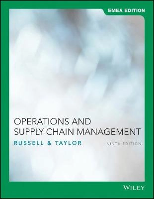 Operations and supply chain management; Roberta S. Russell; 2017
