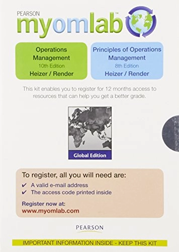 Operations management; Jay H. Heizer, Barry. Render; 2011