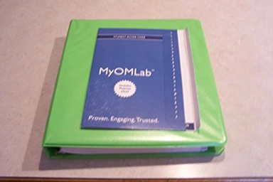 Operations Management, Student Value Edition: Processes and Supply Chains