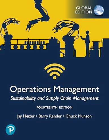 Operations management : sustainability and supply chain management; Jay Heizer; 2023