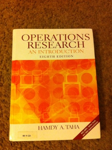 Operations research : an introduction