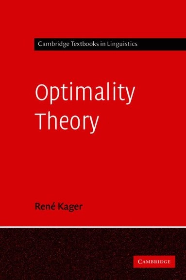 Optimality theory; René Kager; 1999