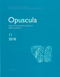 Opuscula 11 | 2018; 2018