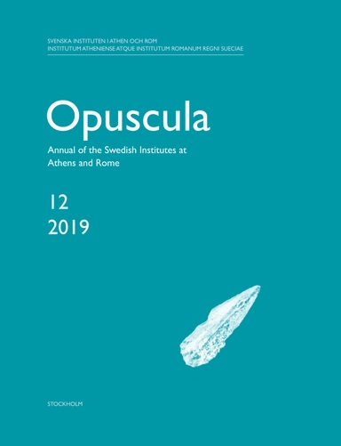 Opuscula 12 | 2019; 2019