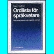 Ordlista för språkvetare; Göran Kjellmer; 1990