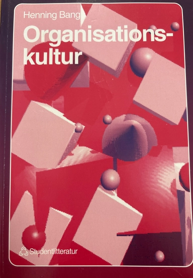 Organisationskultur; Henning Bang; 1994