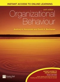 Organizational behaviour; Andrzej A. Huczynski; 2007