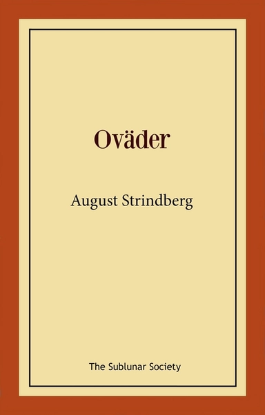 Oväder; August Strindberg; 2021