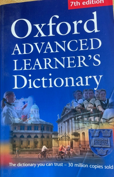 Oxford advanced learner's dictionary of current English; Albert Sydney Hornby; 2005