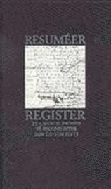 På spaning efter den tid som flytt. D 8, Resuméer och register; Marcel Proust; 1993