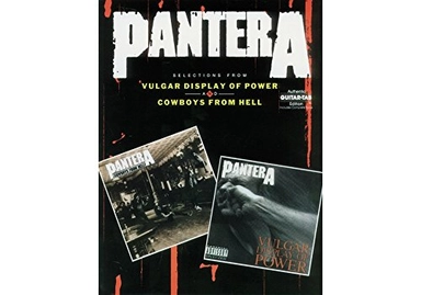 Pantera - Selections from Vulgar Display of Power and Cowboys from HellAuthentic Guitar-Tab Editions Series; Pantera